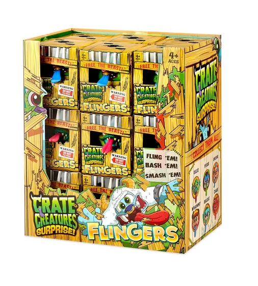 Интерактивная Игрушка Crate Creatures Surprise! Серии Flingers – Кросис - 551805_4.jpg - № 4