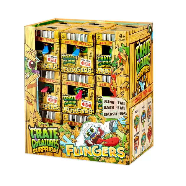 Інтерактивна Іграшка Crate Creatures Surprise! Серії Flingers &ndash; Кросіс