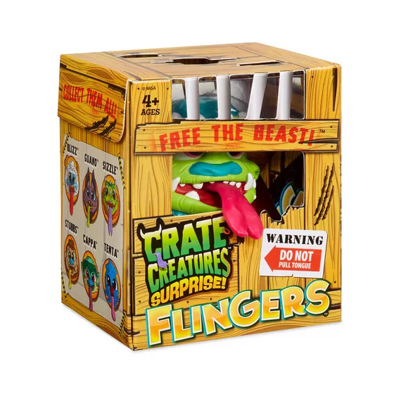Интерактивная Игрушка Crate Creatures Surprise! Серии Flingers – Кросис