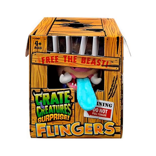 Интерактивная Игрушка Crate Creatures Surprise! Серии Flingers &ndash; Снорт Хог