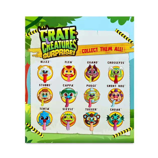 Інтерактивна Іграшка Crate Creatures Surprise! Серії Flingers &ndash; Тента