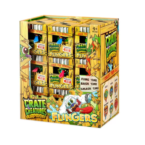 Інтерактивна Іграшка Crate Creatures Surprise! Серії Flingers – Тента