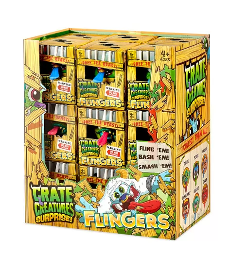 Интерактивная Игрушка Crate Creatures Surprise! Серии Flingers – Тента - 551805-T_4.jpg - № 4