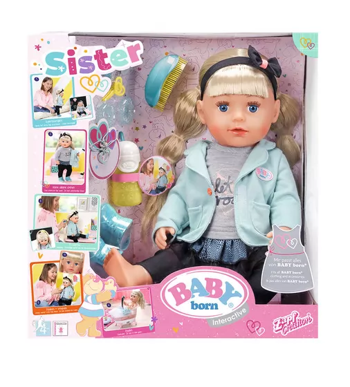 Кукла Baby Born - Сестрёнка-Модница - 824245_4.jpg - № 4