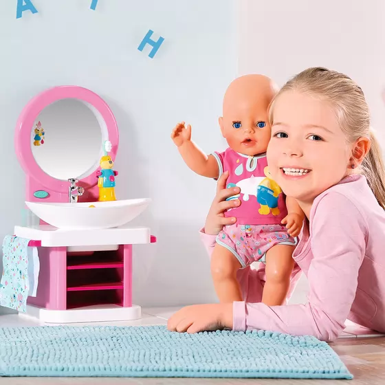 Интерактивный Умывальник Для Куклы Baby Born - Водные Забавы