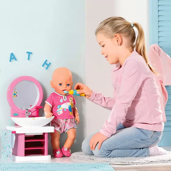 Интерактивный Умывальник Для Куклы Baby Born - Водные Забавы