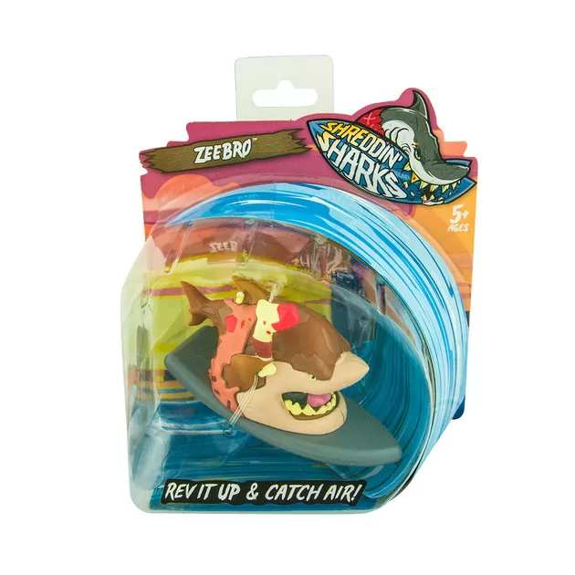 Фингерборд С Фигуркой Shreddin' Sharks - Zeebro