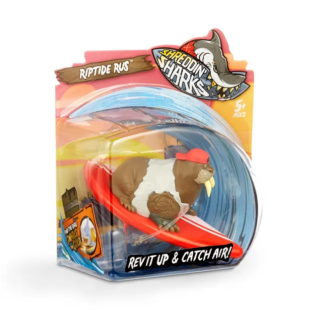 Фингерборд С Фигуркой Shreddin' Sharks - Riptide Rus
