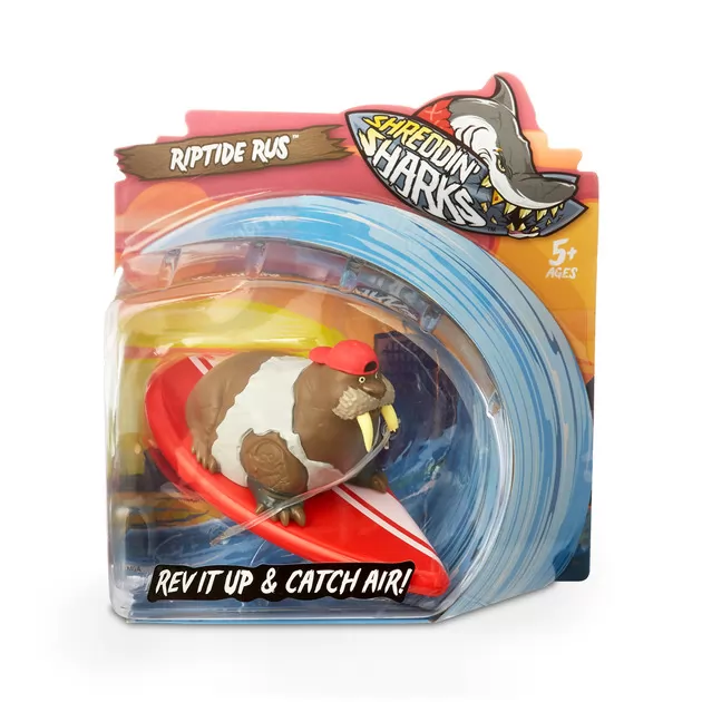 Фингерборд С Фигуркой Shreddin' Sharks - Riptide Rus
