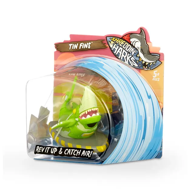 Фингерборд С Фигуркой Shreddin' Sharks - Tin Fins