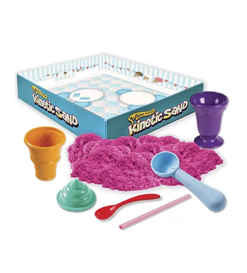 Пісок Для Дитячої Творчості - Kinetic Sand Ice Cream (Рожевий) - 71417-1_2.jpg - № 2