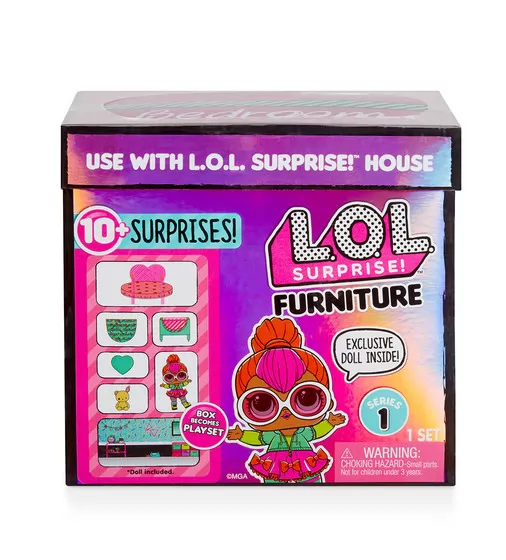 Ігровий Набір З Лялькою L.O.L. Surprise! - Стильний Інтер'Єр Леді-Неон - 561743_1.jpg - № 1