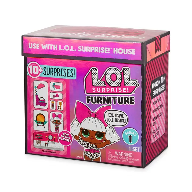 Игровой Набор С Куклой L.O.L. Surprise! - Стильный Интерьер Дивы