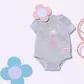 Одежда Для Куклы Baby Born - Боди (Серое) - 827536-1_3.jpg - № 3