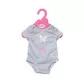 Одежда Для Куклы Baby Born - Боди (Серое) - 827536-1_1.jpg - № 1
