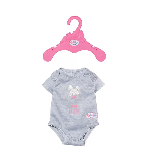 Одежда Для Куклы Baby Born - Боди (Серое) - 827536-1_2.jpg - № 2