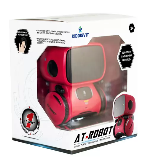 Интерактивный Робот С Голосовым Управлением – AT-Robot (Красный) - AT001-01_4.jpg - № 4