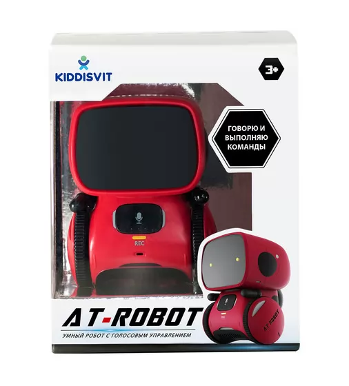 Интерактивный Робот С Голосовым Управлением – AT-Robot (Красный) - AT001-01_3.jpg - № 3