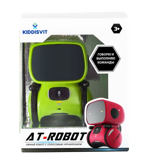 Интерактивный Робот С Голосовым Управлением –  AT-Robot (Зелёный) - AT001-02_3.jpg - № 3