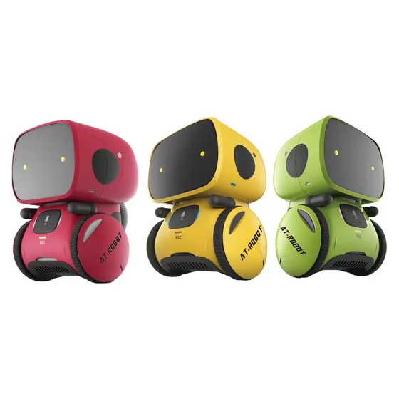 Интерактивный Робот С Голосовым Управлением –  AT-Robot (Жёлтый)