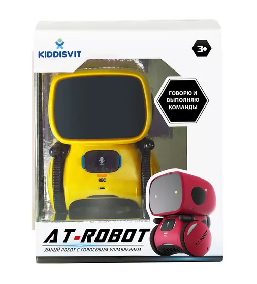 Інтерактивний Робот З Голосовим Керуванням – AT-Robot (Жовтий) - AT001-03_3.jpg - № 3