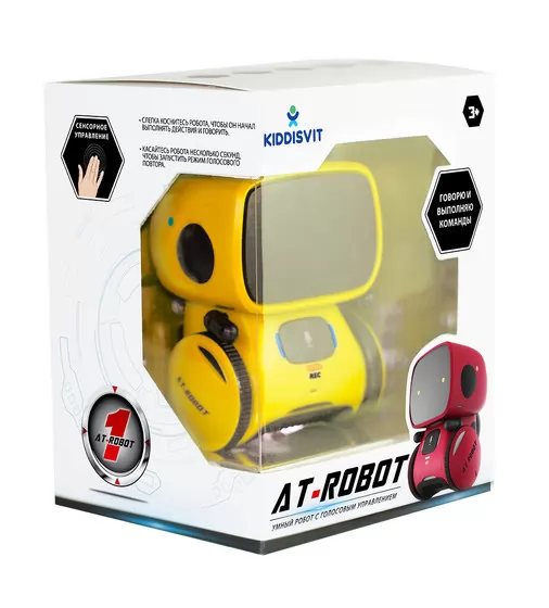 Інтерактивний Робот З Голосовим Керуванням – AT-Robot (Жовтий) - AT001-03_4.jpg - № 4