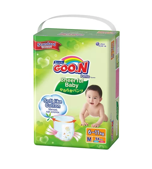 Трусики-Підгузники Cheerful Baby Для Дітей Колекція 2019_2 (M, 6-11 Кг.) - 853880_1.jpg - № 1