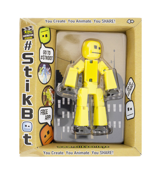 Фігурка Для Анімаційної Творчості Stikbot S2 (Жовтий) - TST616IIY_1.jpg - № 1