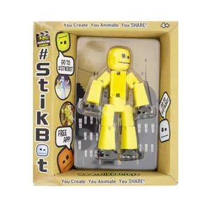 Фігурка Для Анімаційної Творчості Stikbot S2 (Жовтий)