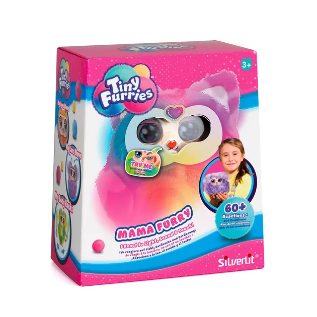 Интерактивная Игрушка Tiny Furries S2 &ndash; Мама Памкин
