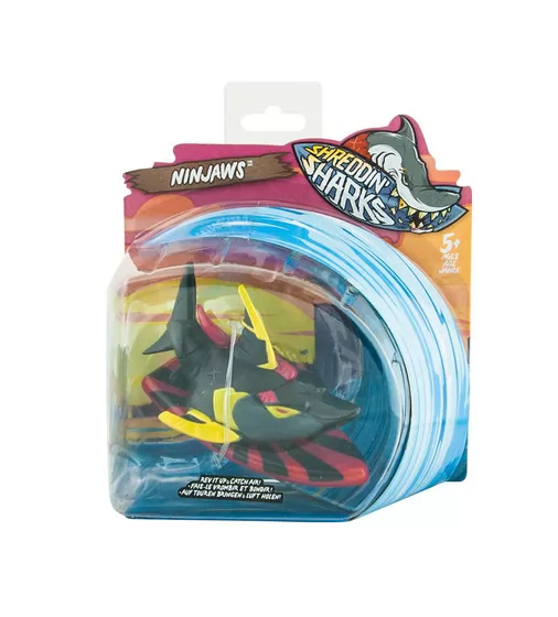 Фінгерборд З Фігуркою Shreddin' Sharks - Ninjaws - 561934_1.jpg - № 1