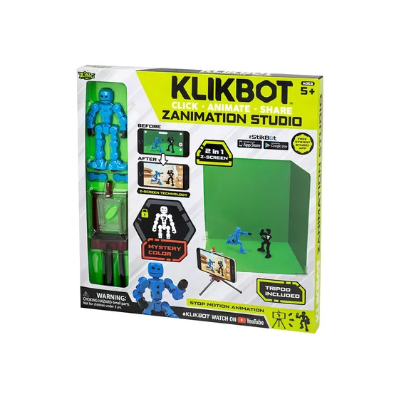 Игровой Набор Для Анимационного Творчества Klikbot S1 – Студия Z-Screen