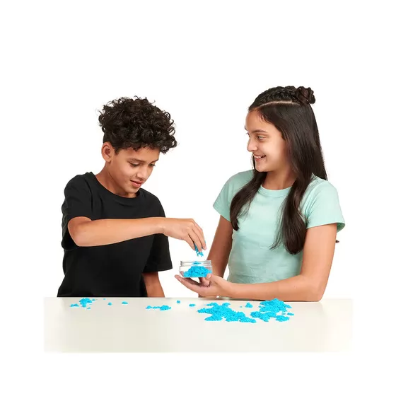 Воздушная Пена Для Детского Творчества Foam Alive - Яркие Цвета - Голубая