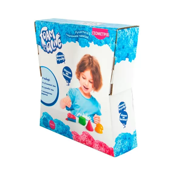 Набор С Воздушной Пеной Для Детского Творчества Foam Alive - Мороженое