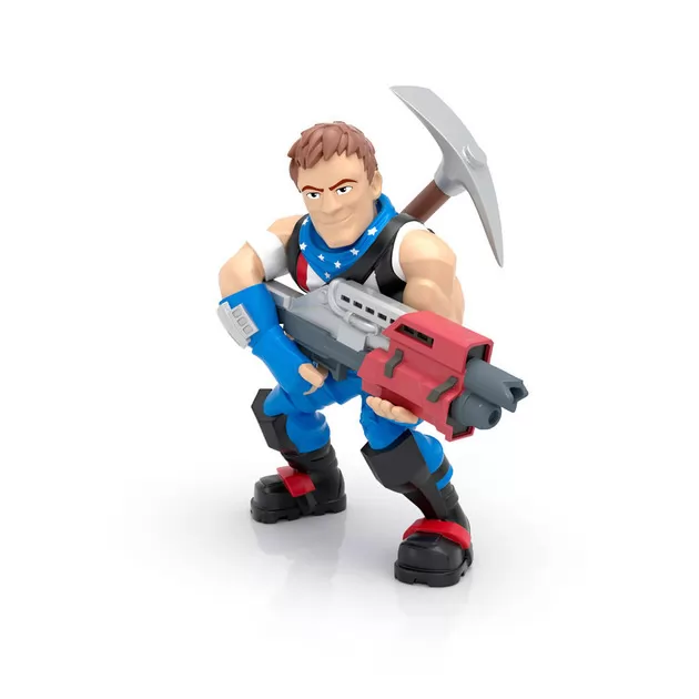 Набір ігрових фігурок FORTNITE - ЗІРКОВО-СМУГАСТИЙ БОЄЦЬ та КАПІТАН КОМАНДИ ПІРОТЕХНІКІВ