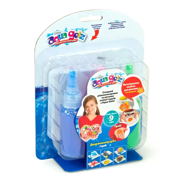 Набір Для Творчості Aqua Gelz Дивовижний Дует - Дельфінчик І Зірка