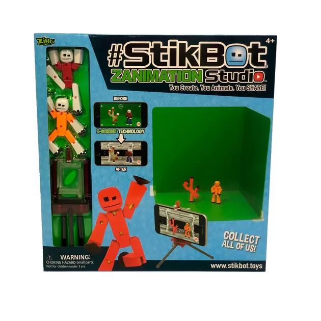 Игровой Набор Для Творчества Stikbot S1 &ndash; Студия Z-Screen