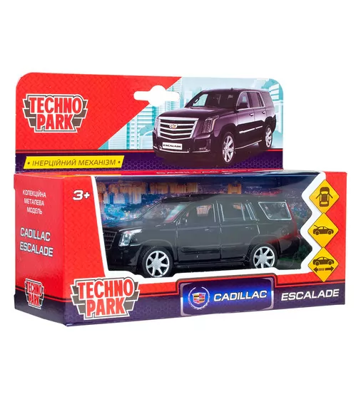 Автомодель - Cadillac Escalade (Чорний) - ESCALADE-BK_4.jpg - № 4