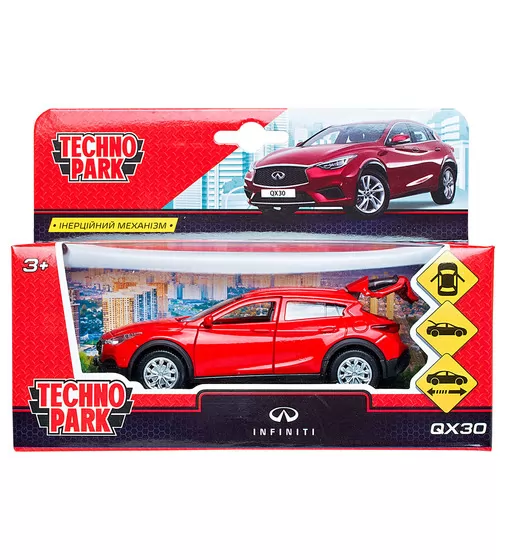 Автомодель - Infiniti Qx30 (Красный) - QX30-RD_7(1).jpg - № 16