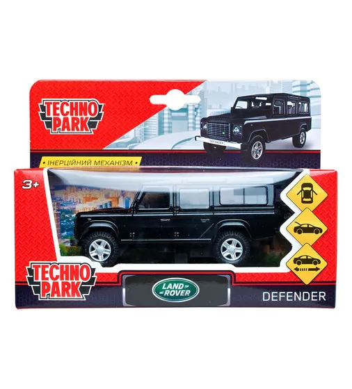 Автомодель - Land Rover Defender (Чорний) - DEFENDER-BK_5.jpg - № 5