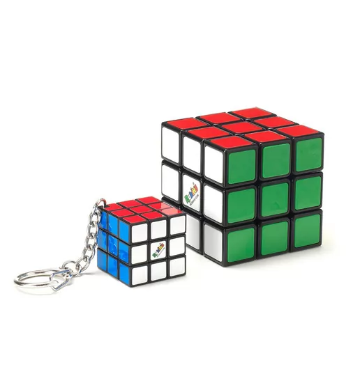 Набор Головоломок 3*3 Rubik's - Кубик И Мини-Кубик (С Кольцом) - RK-000319_1.jpg - № 1