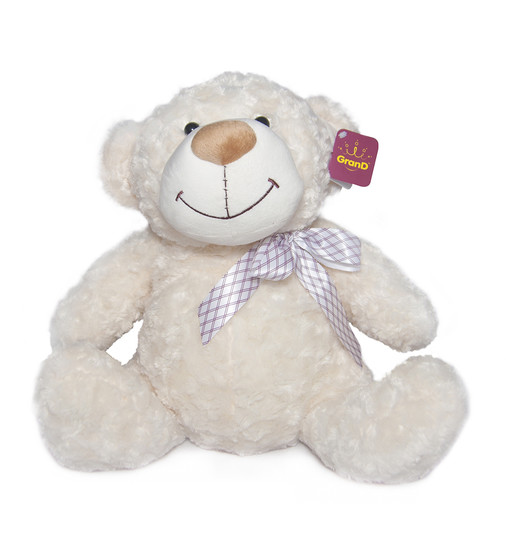 М'яка Іграшка - Ведмідь білий з бантом (40 См) - 4002GMU_1.jpg - № 1
