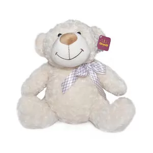 М'яка Іграшка - Ведмідь білий з бантом (40 См)