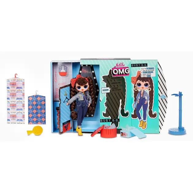 Игровой набор с куклой L.O.L. SURPRISE! серии O.M.G" S2- ТЕХНО-ЛЕДИ"