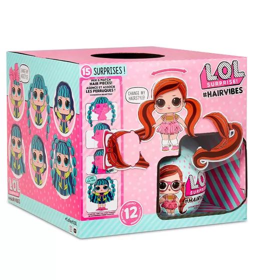 Игровой набор с куклой L.O.L SURPRISE!.S6 W1 серии Hairvibes" - МОДНЫЕ ПРИЧЕСКИ" - 564744-W1_12.jpg - № 12