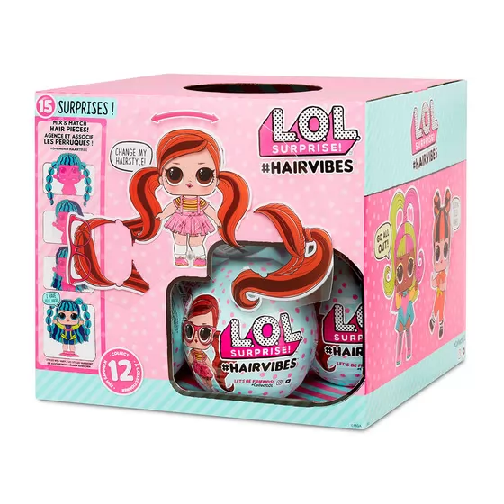 Игровой набор с куклой L.O.L SURPRISE!.S6 W1 серии Hairvibes" - МОДНЫЕ ПРИЧЕСКИ"