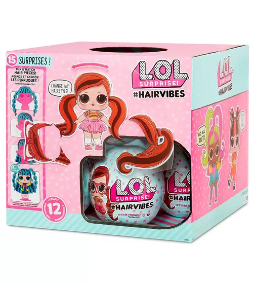 Ігровий набір з лялькою L.O.L SURPRISE! S6 W1 серії Hairvibes" - МОДНІ ЗАЧІСКИ" - 564744-W1_11.jpg - № 11
