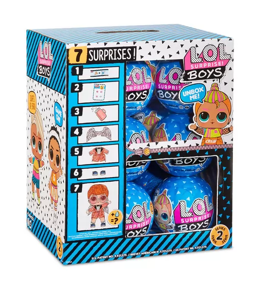 Игровой набор с куклой L.O.L SURPRISE! S6 W2 - МАЛЬЧИКИ - 561699-W2_12.jpg - № 12