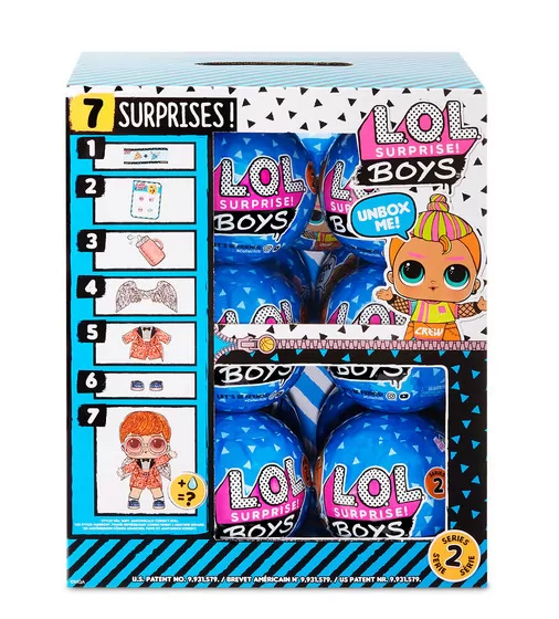 Игровой набор с куклой L.O.L SURPRISE! S6 W2 - МАЛЬЧИКИ - 561699-W2_11.jpg - № 11