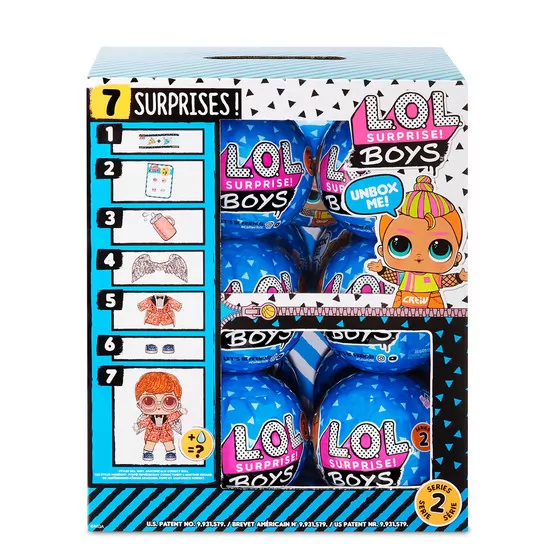 Игровой набор с куклой L.O.L SURPRISE! S6 W2 - МАЛЬЧИКИ